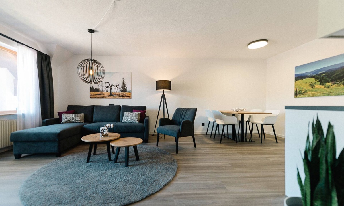 Simonswald Apartment | Apartment no. 16 - Modern vacation apartment, 70sqm, 2 bedrooms, 1 living room, max. 4 persons