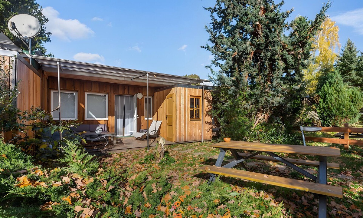 Bungalowdorf an der Talsperre House | Holiday Home 'Ferienhaus 203' with Private Terrace, Private Garden and Wi-Fi