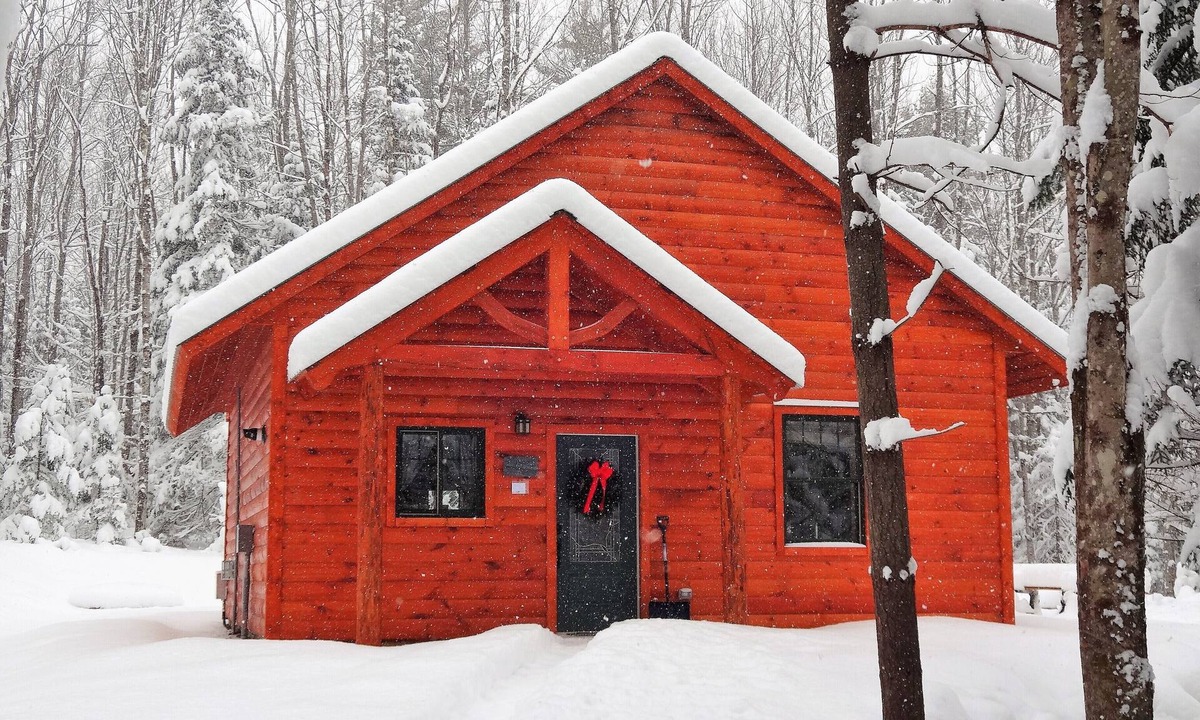 Ripton Cabin | Private pet-friendly cabin in the woods w/private campfire pit & screened porch