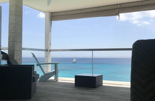 Prospect House | Private steps down to the beach with stunning ocean views