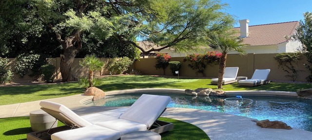 10min from TPC Scottsdale, 5brms, pool, putting green, many entertaining spaces in Scottsdale