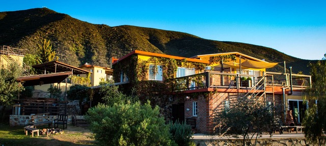3 comfortable individuals cabins in a property with stunning views of the valley in Villa de Juárez