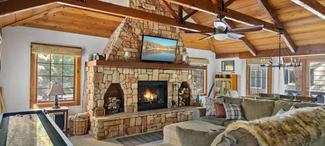 "4 Sons"-Family Friendly Escape Steps to the Lake in Lake Arrowhead