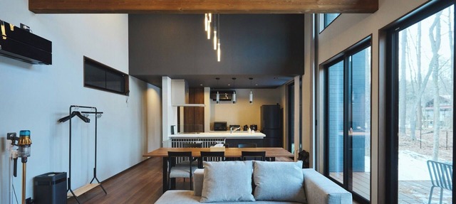 A newly built villa on a vast forest property com/Agatsuma District Gunma in Agatsuma District