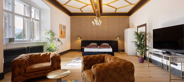 Apartment 'Eremitage' with Shared Pool, Shared Terrace and Wi-Fi in Vitzenburg