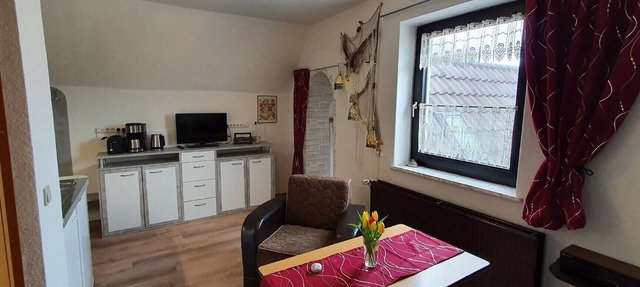Apartment 'Hiddenseeblick 1' with Sea View, Shared Terrace and Wi-Fi in Dranske
