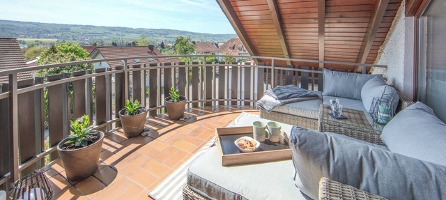 Apartment SEEGLÜCK with partial lake view for max. 2 adults + 2 children in Öhningen