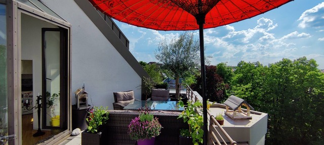 Apartment with astonishing view /rooftop terrace in München