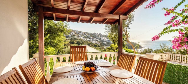 Beachfront Villa Private Beach Sunset Sea View Bodrum in Mugla