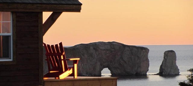 Chalets in Perce, Canada in Perce
