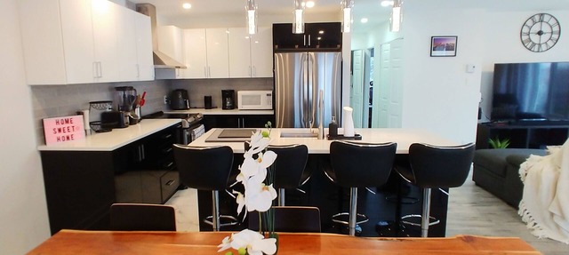 Charming 2-bedroom apartment with WiFi and AC in wonderful Vaudreuil-Dorion in Vaudreuil-Dorion