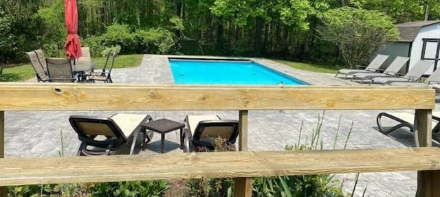 Cherry Beach Pool House in Three Oaks