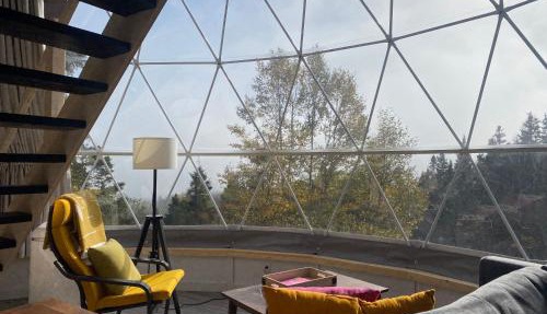 Domes Rocher Percé at Domaine Renard in Perce