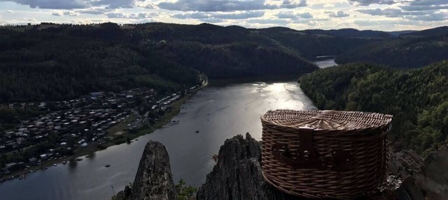 Drachenschwanz am Thuringian Sea in Drognitz