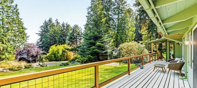 Fantastic Waterfront Retreat in Eastsound with Expansive Deck and Stylish Interior - Dog Friendly in Eastsound