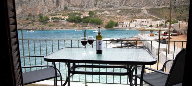 Gerolimin Blue,Sea view,3 bedrooms,Mani,Greece in Gerolimenas
