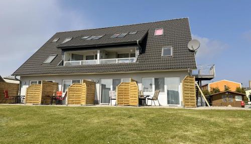 Haus Inselperle mit Blick auf den Bodden in Alt Reddevitz