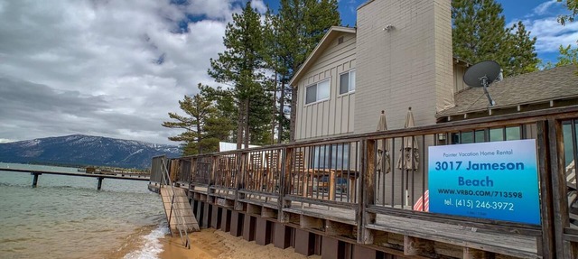 Lakeside Beachfront Rental in South Lake Tahoe in South Lake Tahoe