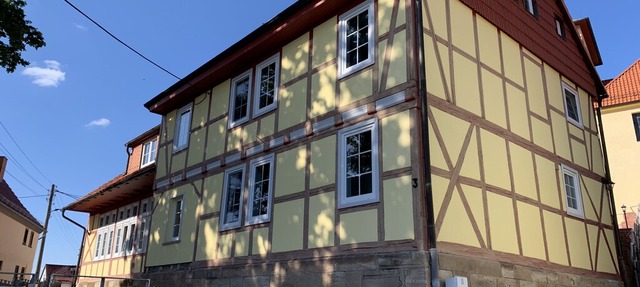 lovingly furnished two-room apartment with kitchen and bathroom in Ecklingerode