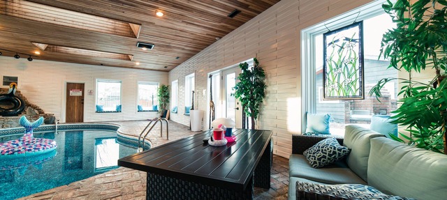 Luxurious home with your own private indoor pool. in Lethbridge