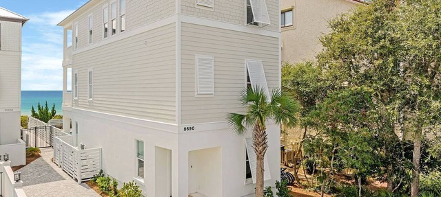 Luxury Shellstone Beachfront Cottage Seacrest Beach Florida Private Pool Beach Access in Inlet Beach
