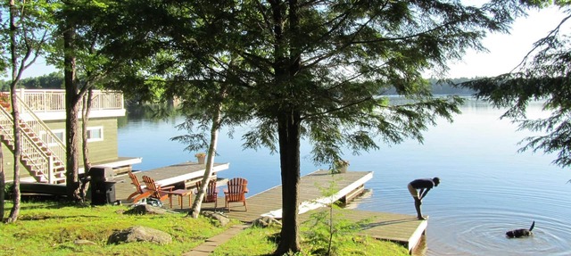 Newly Renovated! 3 Kayaks! Beach! Level Lot, Private, Location AA! in Parry Sound Mid-Shore (Bala)