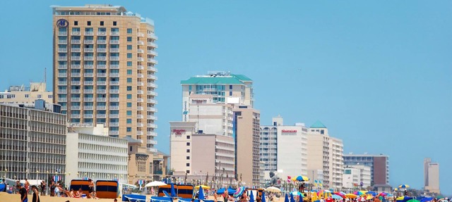 Oceanfront & Pool, on the Boardwalk at 37th Street in Virginia Beach