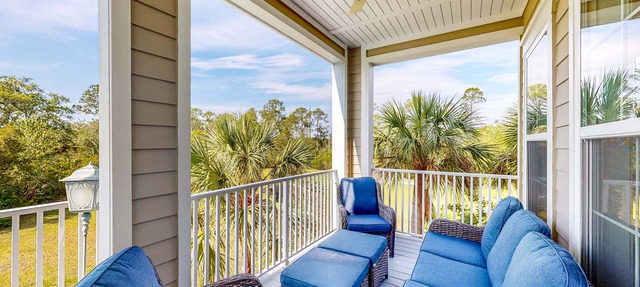 Palm-lined Home, Dock Access, Firepit, & Balconies in St Marys