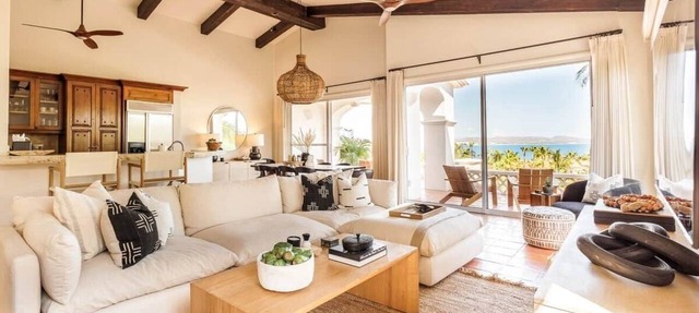 Peaceful Palmilla Ocean View Oasis Steps to Beach in Palmilla