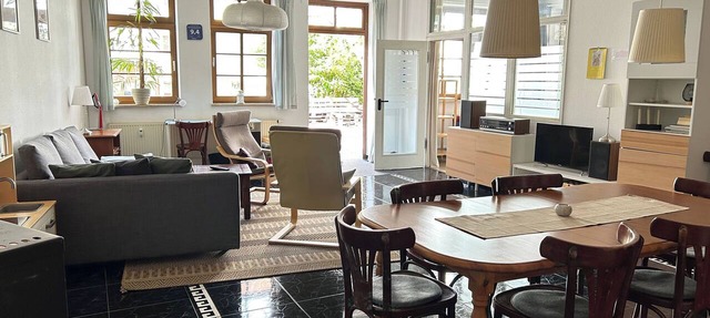 Pension Sternchen, ground floor apartment in the rear building in Erfurt