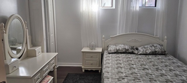 Private Bedroom, Bath, Kitchen,Livingroom Basement Near Airport & Humber College in Toronto