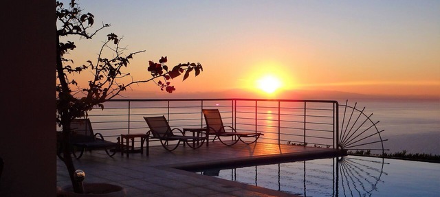 Private Villa with Large Infinity Pool & Stunning Ionian Views in Skala