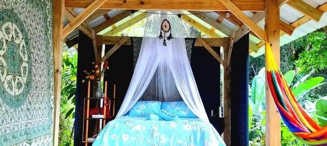 Secluded Mountain Retreat w/river @ Finca Remedio Eco Farm in Utuado