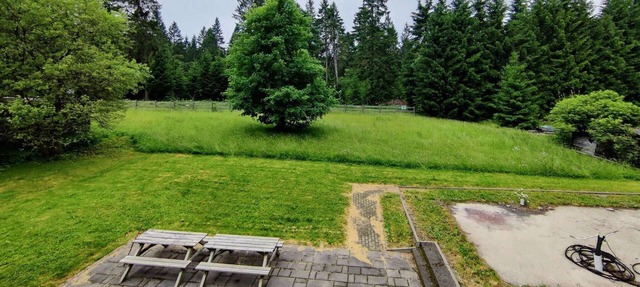 Spacious semi-detached house with wood stove located directly on the Rennsteig in Eisfeld