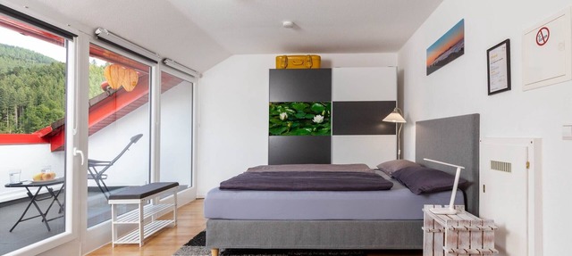 Studio Apartment 'Spectacular View' with Mountain View, Terrace and Wi-Fi in Bad Peterstal-Griesbach