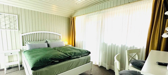 Studio Neunblatt with sleeping area in organic garden B&B just outside Erfurt in Erfurt