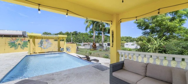 Studio with pool access located 5 mins from beach and 10 from downtown Rincon in Aguada