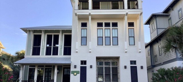 Stunning five bedroom home with private pool, just steps from the beach! in Panama City Beach