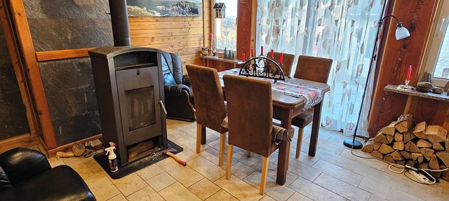 Thuringian country house with panoramic view in every season with house sauna and fireplace in Suhl