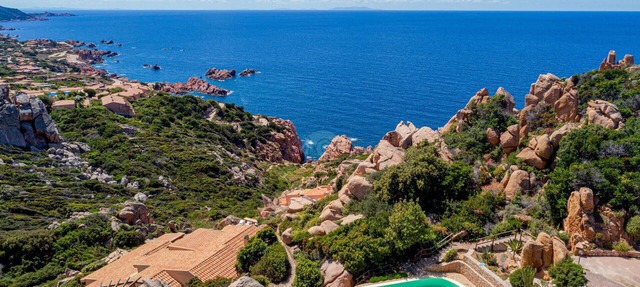 Villa Josephine with pool in Costa Paradiso in Costa Paradiso