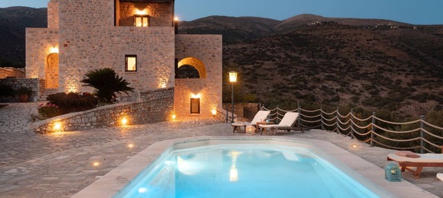 Villa Roque by Olive Villa Rentals in Mani Peninsula