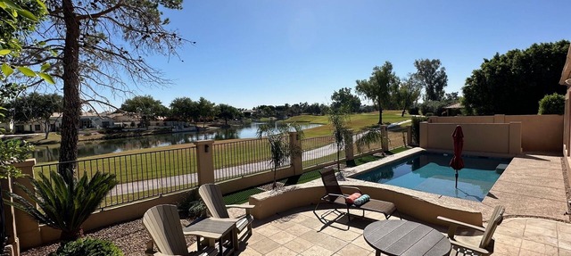 Water/Golf Course Backyard | Heated Pool Included in Price | Modern 3 bedroom in Chandler
