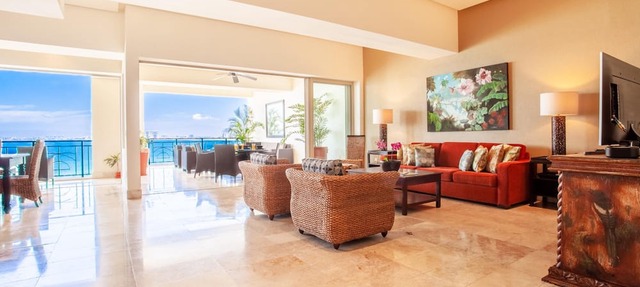 Beach Front! In Molino de Agua 806 3BD Condo for rent in Los Muertos Beach, Puer in Puerto Vallarta