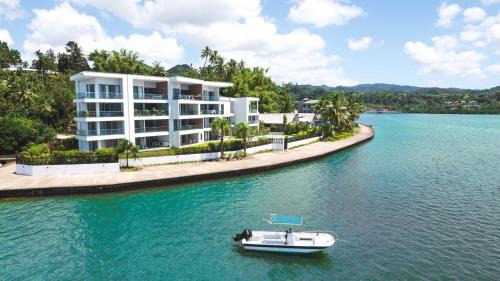 202 - Ocean Views Oceanfront Large Balcony in Suva